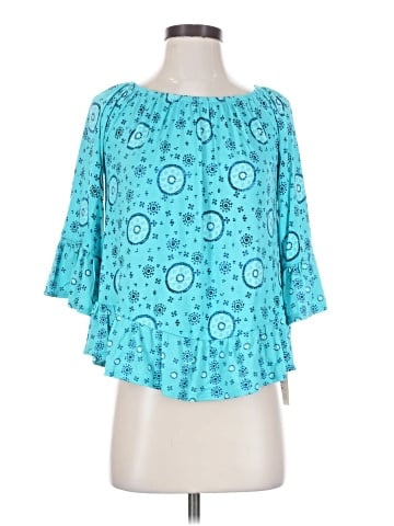 Style&Co 3/4 Sleeve Blouse (view 1)