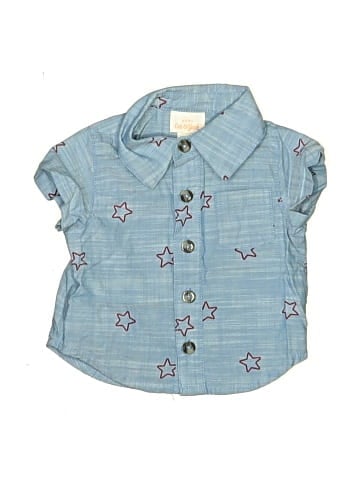 Cat & Jack Short Sleeve Button-Down Shirt (view 1)