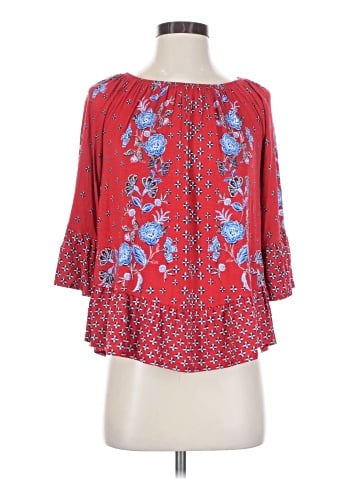 Style&Co 3/4 Sleeve Blouse (view 1)