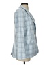 Halogen Plaid Blue Blazer Size 4 - photo 4