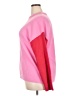 Moa Moa Color Block Pink Pullover Sweater Size 2X - photo 5