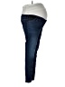 Isabel Maternity Color Block Blue Jeans Size 10 - photo 4
