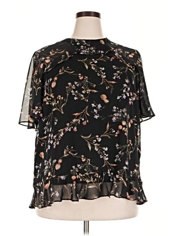 Collective Concepts Short Sleeve Blouse (view 1)