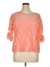 Cato Orange Short Sleeve Top Size XL - photo 1