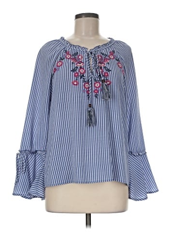 Xhilaration 3/4 Sleeve Blouse (view 1)