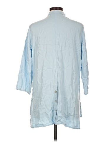 Soft Surroundings 3/4 Sleeve Button-Down Shirt (view 2)