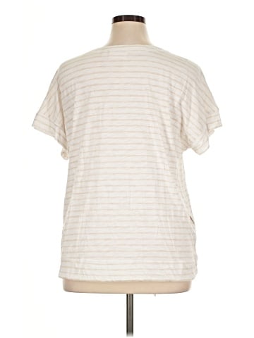 Belle By Kim Gravel Short Sleeve Henley (view 2)