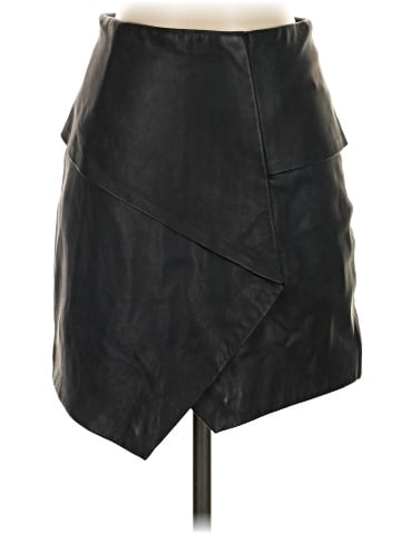 Joie Faux Leather Skirt (view 1)