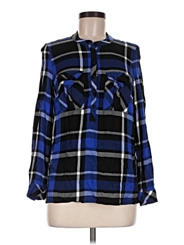 Kensie Long Sleeve Blouse (view 1)