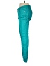 Express Jeans Color Block Teal Jeggings Size 6 - photo 5