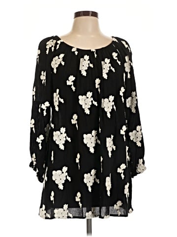 Grace Elements 3/4 Sleeve Blouse (view 1)