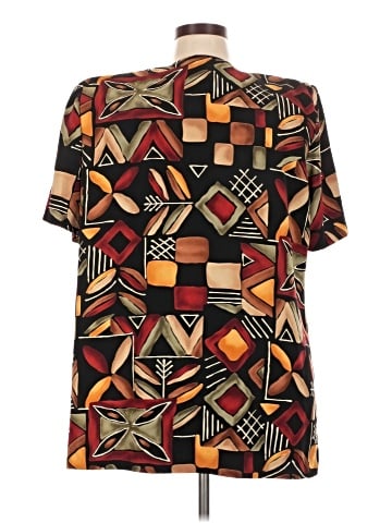Positive Attitude Short Sleeve Blouse (view 2)