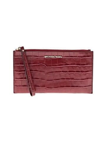 MICHAEL Michael Kors Leather Wristlet (view 1)