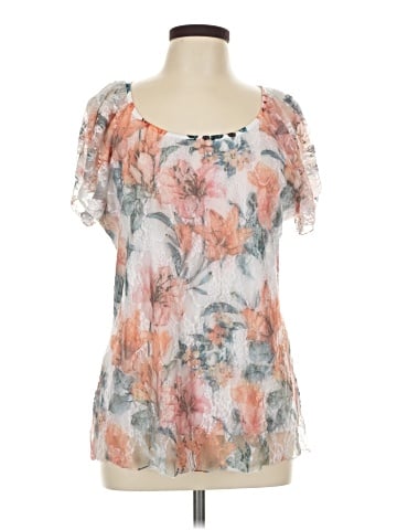 Brittany Black Short Sleeve Blouse (view 1)