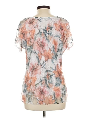 Brittany Black Short Sleeve Blouse (view 2)