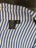 Assorted Brands Stripes Blue Long Sleeve Blouse Size M - photo 7