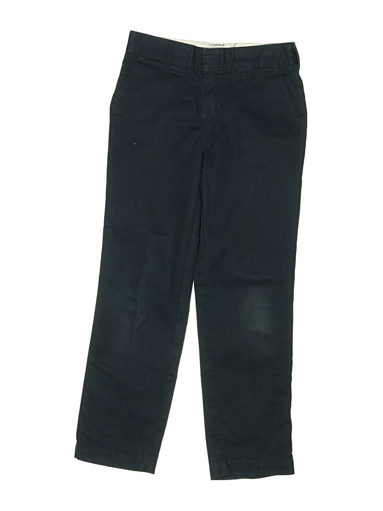 Pre-owned Dickies Kids' Dress Pants In Blue
