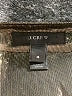 J.Crew Metallic Silver Long Sleeve Silk Top Size 4 - photo 7