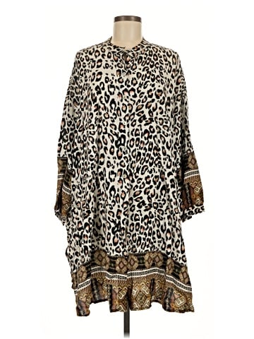 MADE IN ITALY 3/4 Sleeve Blouse (view 1)