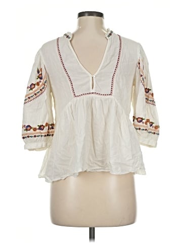 Zara TRF 3/4 Sleeve Blouse (view 2)