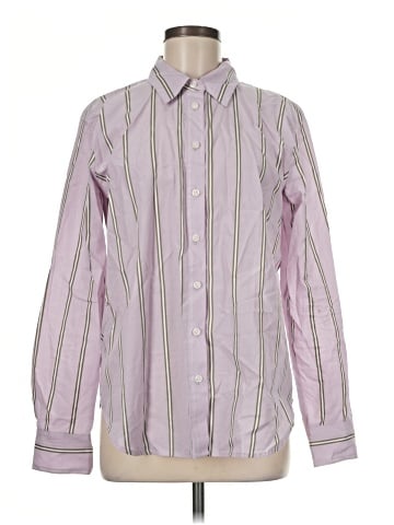 Ann Taylor Long Sleeve Button-Down Shirt (view 1)