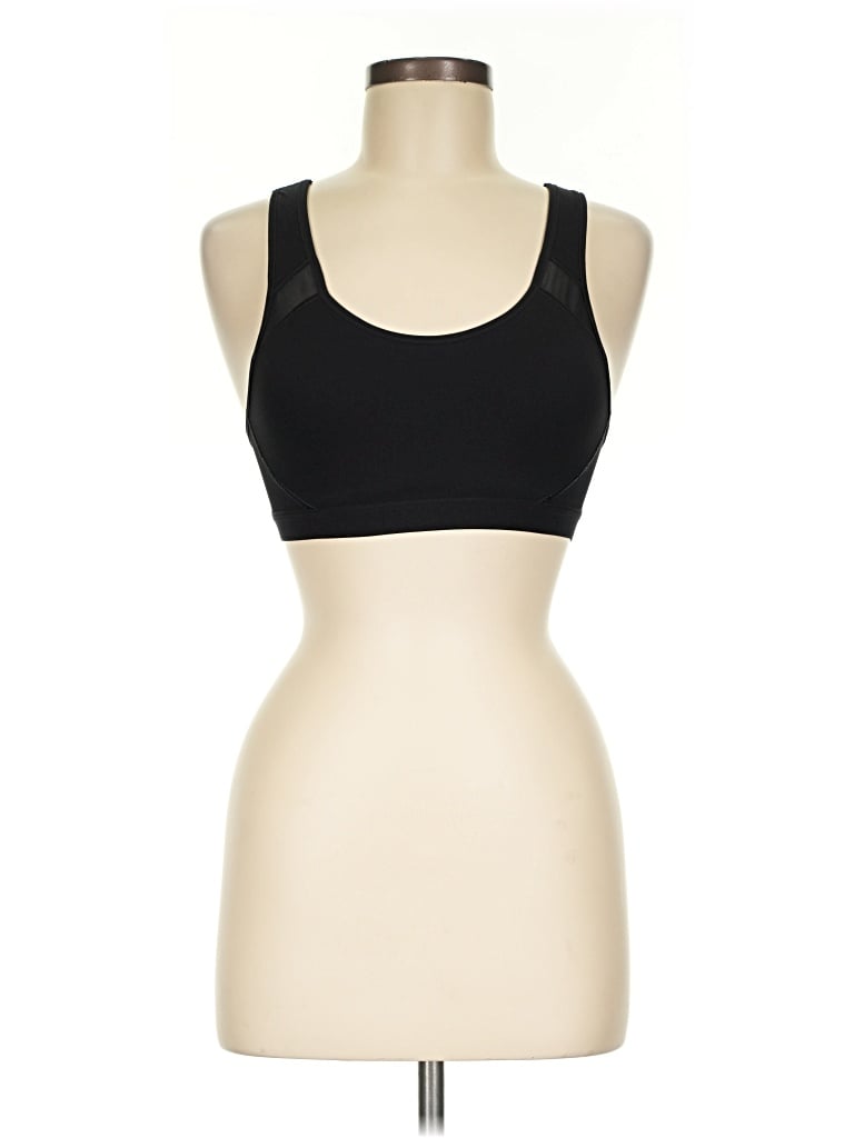 Pre-owned Spanx Sports Bra In Black