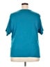 Basic Editions 100% Cotton Teal Short Sleeve Top Size 2X - photo 2
