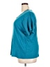 Basic Editions 100% Cotton Teal Short Sleeve Top Size 2X - photo 5