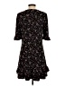 CeCe Floral Black Casual Dress Size S - photo 2