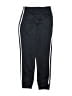 Adidas 100% Polyester Black Track Pants Size 10 - 12 - photo 2