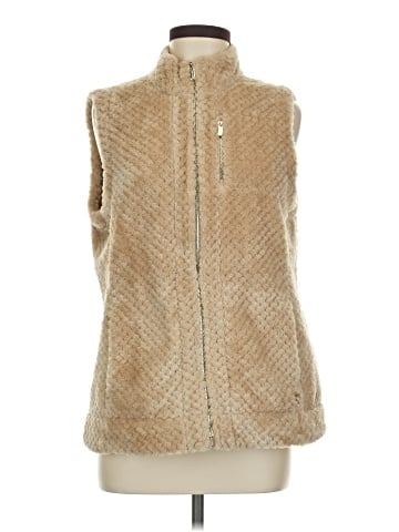 Calvin Klein Faux Fur Vest (view 1)