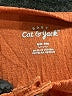 Cat & Jack Orange Short Sleeve Onesie Size 6-9 mo - photo 3