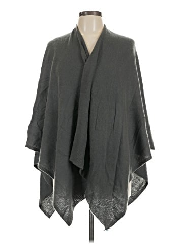 Repeat Cashmere Poncho (view 1)