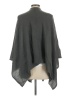 Repeat Cashmere Gray Green Poncho Size L - photo 2