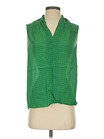 CAbi Sleeveless Silk Top (view 1)