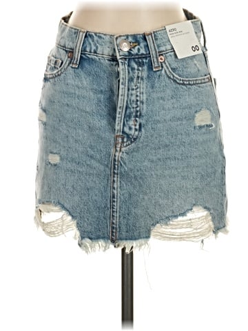 Aeropostale Denim Skirt (view 1)