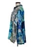 John Mark Color Block Blue 3/4 Sleeve Button-Down Shirt Size L (estimated) - photo 5