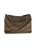Tory Burch 100% Leather Argyle Gray Leather Shoulder Bag One size - photo 1