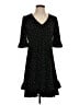 CeCe Polka Dots Black Casual Dress Size S - photo 1