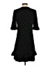 CeCe Polka Dots Black Casual Dress Size S - photo 2