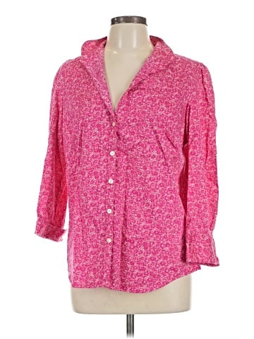 Lilly Pulitzer 3/4 Sleeve Button-Down Shirt (view 1)