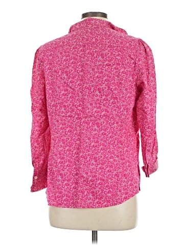 Lilly Pulitzer 3/4 Sleeve Button-Down Shirt (view 2)