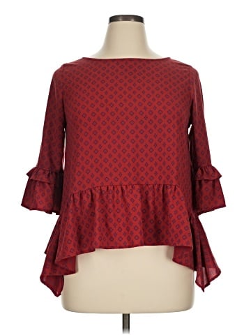 Gibson 3/4 Sleeve Blouse (view 1)