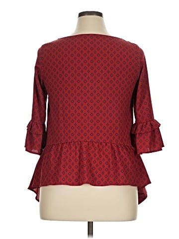 Gibson 3/4 Sleeve Blouse (view 2)