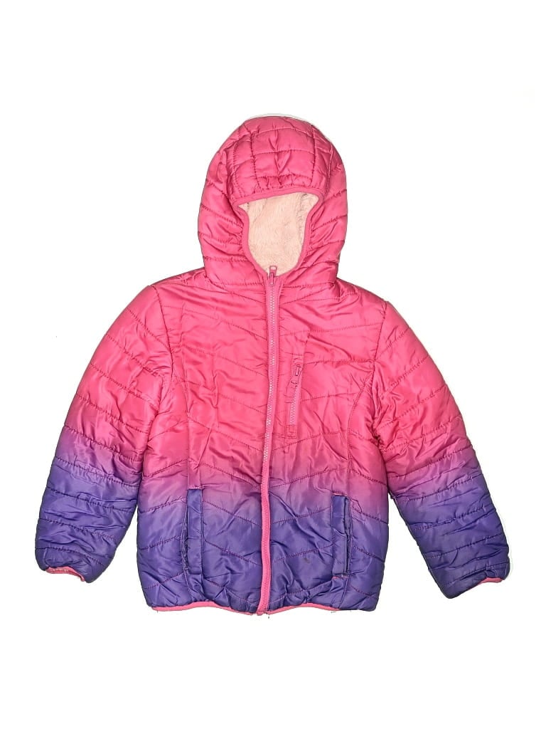 Pre-owned Eddie Bauer Kids' Snow Jacket In Pink