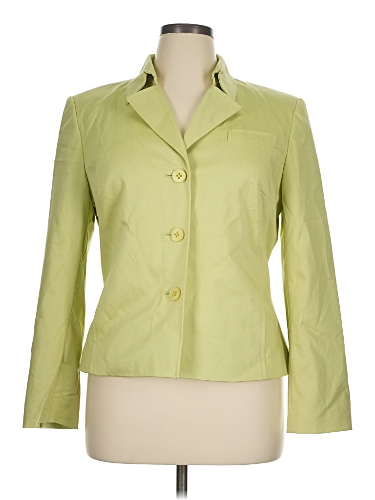 Pre-owned Liz Claiborne Blazer Jacket In Green