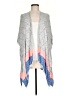 Francesca's 100% Viscose Gray Cardigan One size - photo 1
