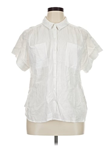 Caslon Short Sleeve Blouse (view 1)
