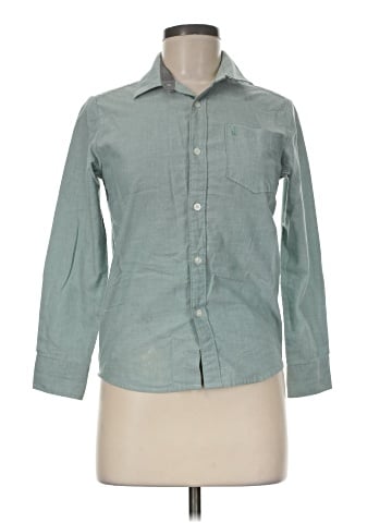 Volcom Long Sleeve Button-Down Shirt (view 1)