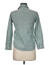 Volcom Solid Teal Long Sleeve Button-Down Shirt Size M - photo 2